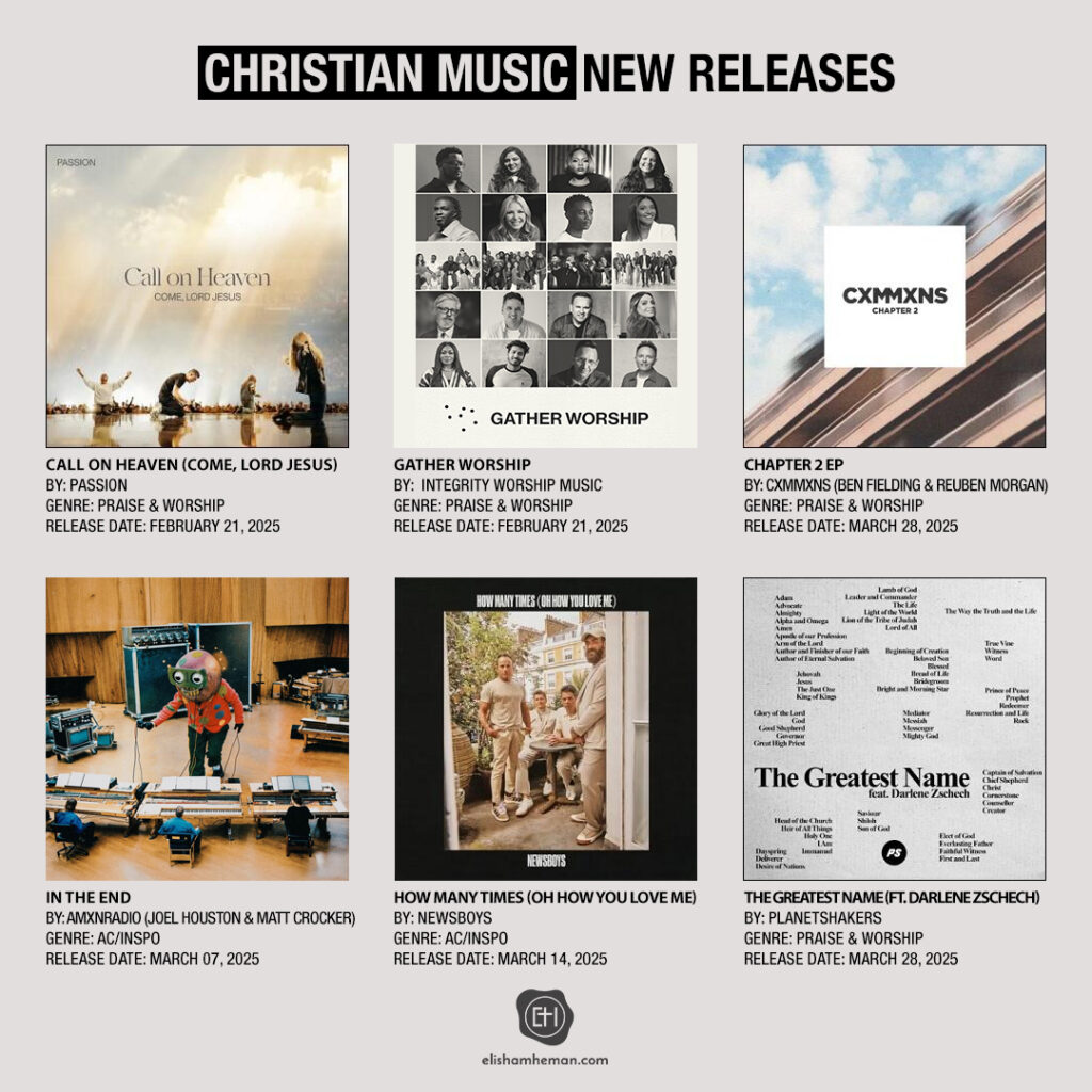 Christian Music New Releases